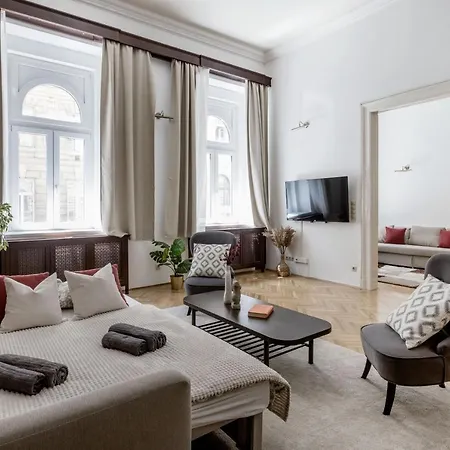 Luxe, Historic Near Downtown Landmarks 19th Century Apartment Budapest